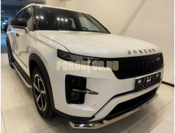 Пороги с накладным листом Папа Тюнинг d53 для JAECOO J7 2025- Рестайлинг