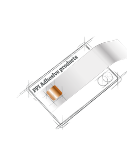 RD-1054 Термоактивируемая токопроводящая анизотропная лента (0,025мм)