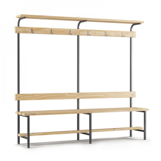 Мебель для раздевалок (скамьи, шкафы)