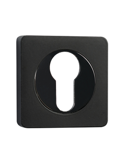 Накладка на цилиндр ГАРАНТ квадратная Черная