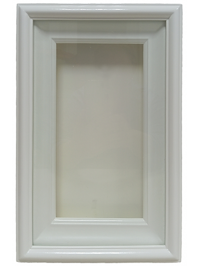 Киот деревянный с гладкой  рамой для иконы формата 13х25см