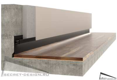 РАССЕИВАТЕЛЬ PRO DESIGN черный