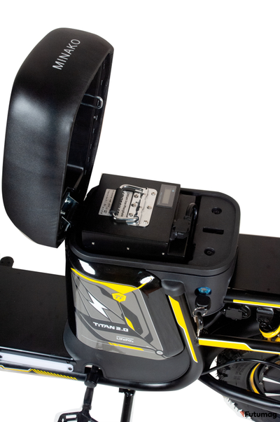 Электровелосипед Minako Titan 2.0 60V30AH желтый