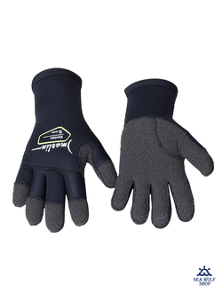 Перчатки неопреновые 5мм Marlin KEVTEX кевлар р.L