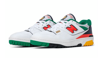 New Balance 550 White (Разноцветные) новые