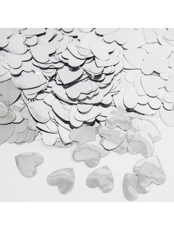 Конфетти фольга Сердце, 1,5 см, 50 гр. МИКС