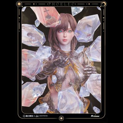 ПРЕДЗАКАЗ - Воительница в стиле фэнтази - Коллекционная фигурка 1/6 Deity Erosion Series White Owl Phoeleo Zinc Alloy Sculpted Hair ver (FSDE-01A) - Fusion Fantasy x DAMTOYS ?ЦЕНА: 31500 РУБ.?