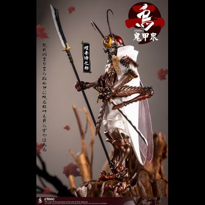 Самурай-кузнечик, медный - КОЛЛЕКЦИОННАЯ ФИГУРКА 1/12 Soldier - Gweitong series 2 (CT00C) - CROW TOYS