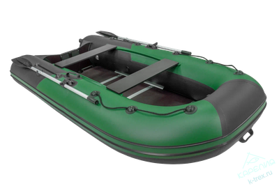 Лодка ПВХ Мастер Лодок Ривьера Компакт 3200СК "Комби" Зелёный / Чёрный