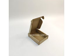 Коробка с откидной крышкой 60*80*20 мм БУРЫЙ, 100 штук