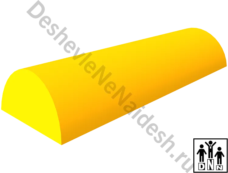 Мягкий модуль полуцилиндр 900x300x150