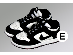 Кроссовки черные 1/6 (OS07E) -  Sneaker Series 3 - ONESIX-VERSE TOYS