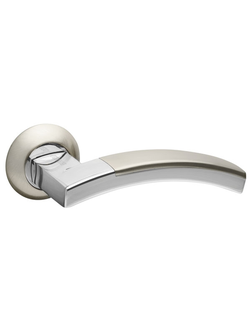 Ручка Fuaro (Фуаро) раздельная ACCORD RM SN/CP-3 матовый никель/хром