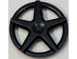 Wheel Cover 5 Spoke - for Wheel 72206pb01, Black (72210a / 6336204)
