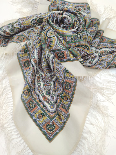 Павловопосадский платок Шёлковые травы 1894-2