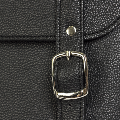 Маленький рюкзак Kokosina Черный из искусственной кожи