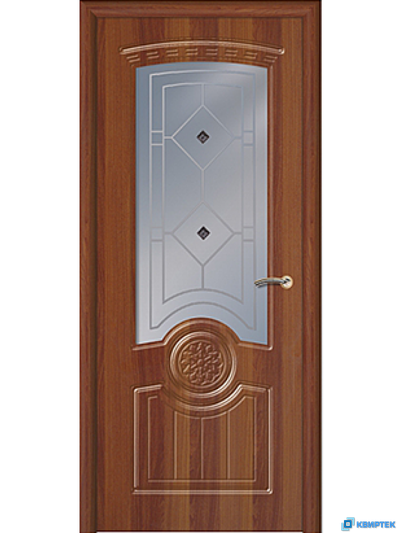 Дверь остекленная с покрытием ПВХ ДО-60 купить в Челябинске | КВИРТЕК