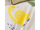 Комплект детского постельного белья на резинке Сатин Люкс KIDS Dinozavriki 100% хлопок CDKR027