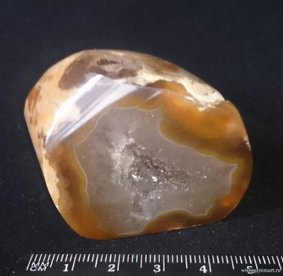 Агат - полированный спил