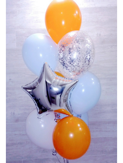 Фонтан из 10 шаров