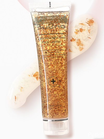 BUENO успокаивающий и очищающий гель для умывания с лепестками роз Pure Moonlight Rose Floral Cleanser 150 мл
