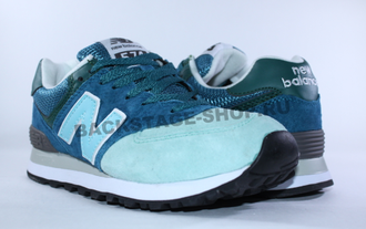 Кроссовки New Balance 574 Green/Blue