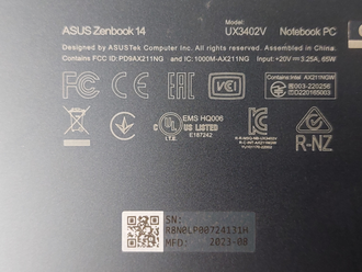 ASUS ZENBOOK  14 UX3402VA-KP315 ( 14.0  WQXGA   IPS i5-1340P (INTEL IRIS XE) 16GB SSD 512Gb )