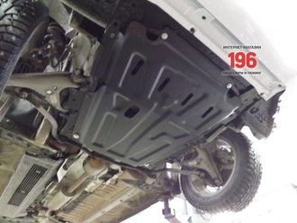 Lada Largus 2012-V1,6 16-кл  Защита картера и МКПП (Сталь 2мм) ALF2815ST