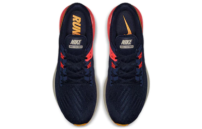 Спортивные для бега Кроссовки Nike Air Zoom Structure 22 Blackened Blue Orange Peel AA1636-400