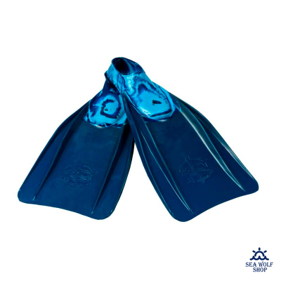 Ласты резиновые Дельфин-4 мрамор (28,5-29,5см) р.44-46