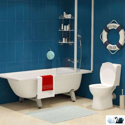 Ванна стальная VIZ Antika, толщина стали 1,8 мм, прямоугольной формы