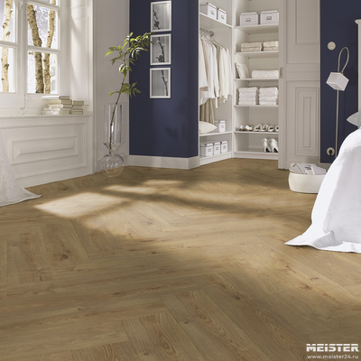 Ламинат Meister LS350 Дуб Шампань 7001 32 класс толщина 10 мм с фаской 1.552 м2