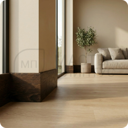 Плинтус МДФ TeckWood 80х10х2150 мм. Дуб каньон