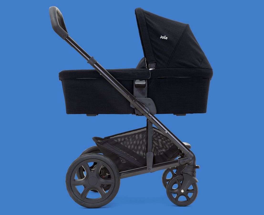 Joie chrome carry cot Превосходное безопасное место для сна малыша на прогулке в первые месяцы жизни