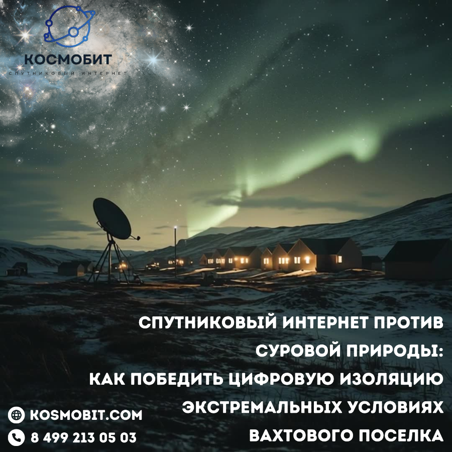 Спутниковый интернет против суровой природы: как победить цифровую изоляцию в экстремальных условиях
