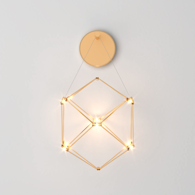 Настенный светодиодный светильник 90310/1 медь