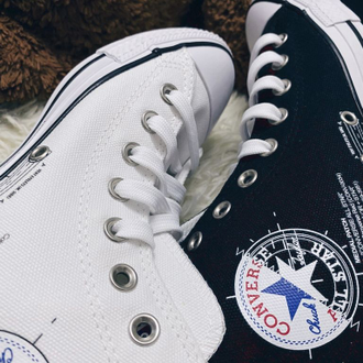 Кеды Converse All Star white высокие