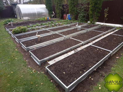 ГРЯДКА ОЦИНКОВАННАЯ "ЧУДО ГРЯДКА" (в220 х ш800 х д2000мм)