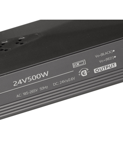 Блок питания с плавным пуском 500W 24V IP20 NOVA (24V/20.8A/500W) (Hi-SEASTAR/IP20 сетка/5 лет)