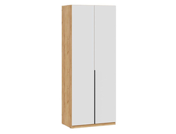 Спальня ДЖОЛИ - Шкаф для одежды Дуб Крафт Золотой/Белый матовый