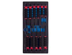 Набор выколоток, бородков и кернеров, ложемент, 11 предметов KING TONY 9-1011GPV01