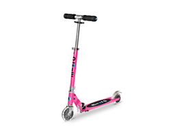 Самокат Micro Sprite Розовый LED