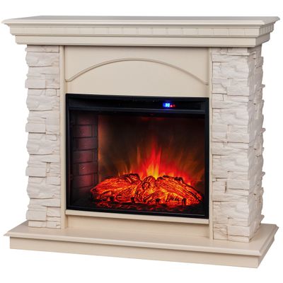 Электрокамин Ральф WT с очагом Evrika 25.5 LED