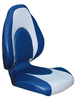 Сиденье «Racing», серое с синим