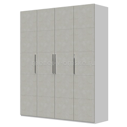 ЗБР061 Шкаф Вива ШР-4 (Белый глянец). Размер: 1791*2183*520