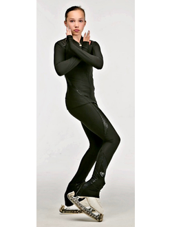 ТЕРМО-БРЮКИ С ГОЛОГРАММНОЙ ОТДЕЛКОЙ  (арт.101)