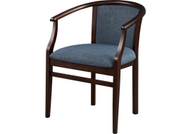 Полукресло Гость синяя рогожка