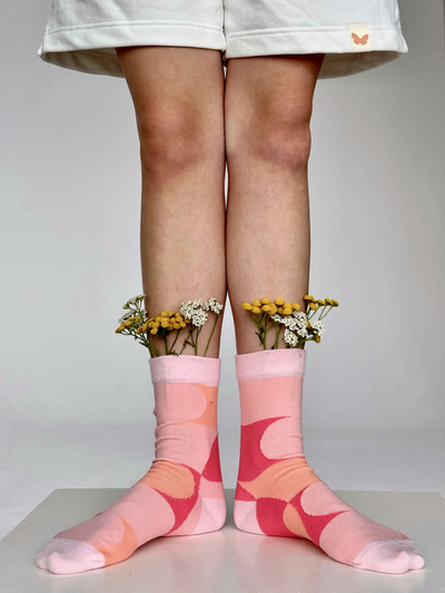 НОСКИ ПРИЯТНО "ГЕОМЕТРИЯ РОЗОВАЯ"