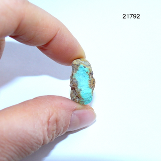 Бирюза натуральная (необработанная) Казахстан арт.21792: 2,8г - 19*11*10мм