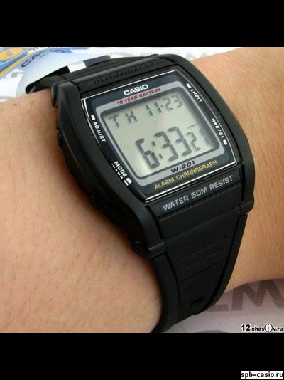 Часы Casio W-201-1A